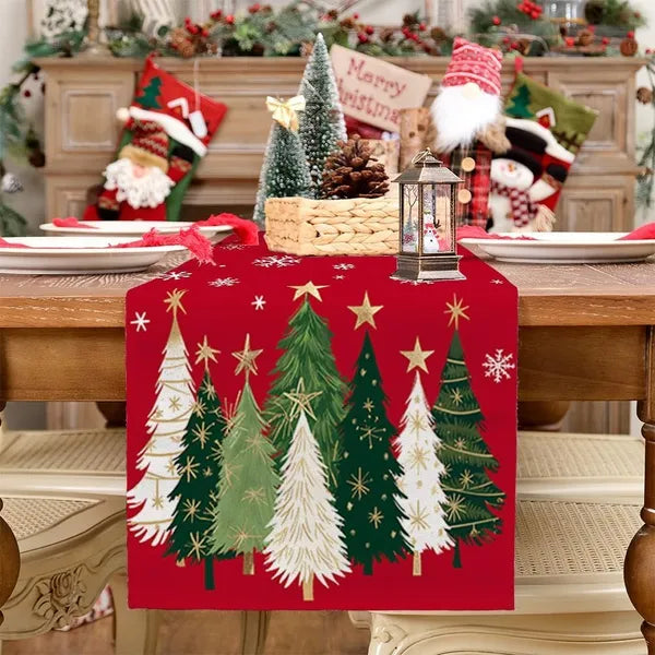 Christmas Table Runner 13x72 Inch - Festive Holiday Decor
