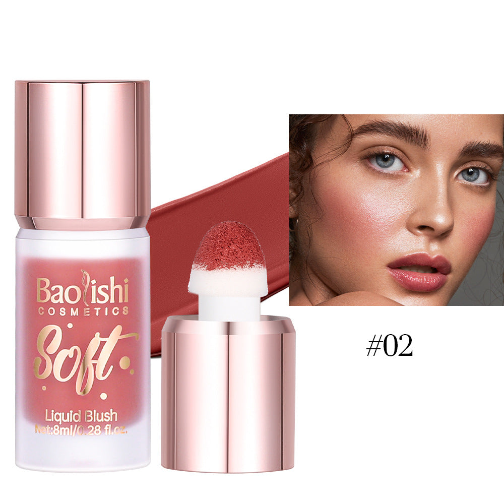 Liquid Blush Set with Pearlescent Finish - 2-4 Colors for Makeup