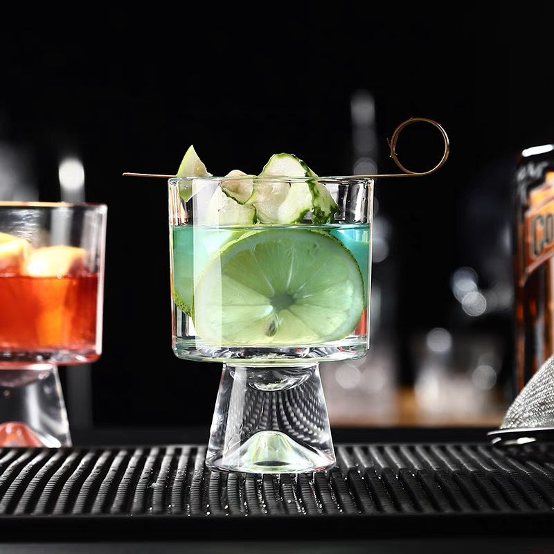 Transparent Conical Cocktail Glass 270ML - Brandy & Drinkware