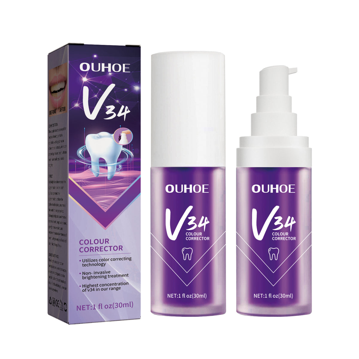 Purple Whitening Toothpaste 30ml