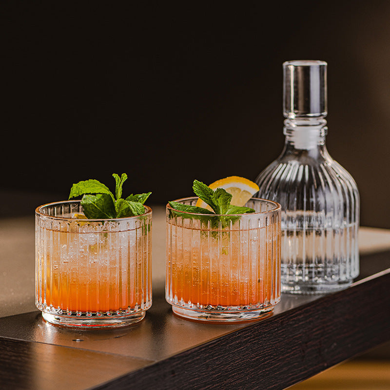 Elegant Whiskey & Wine Glass Set with Multiple Styles - Modern Home Barware