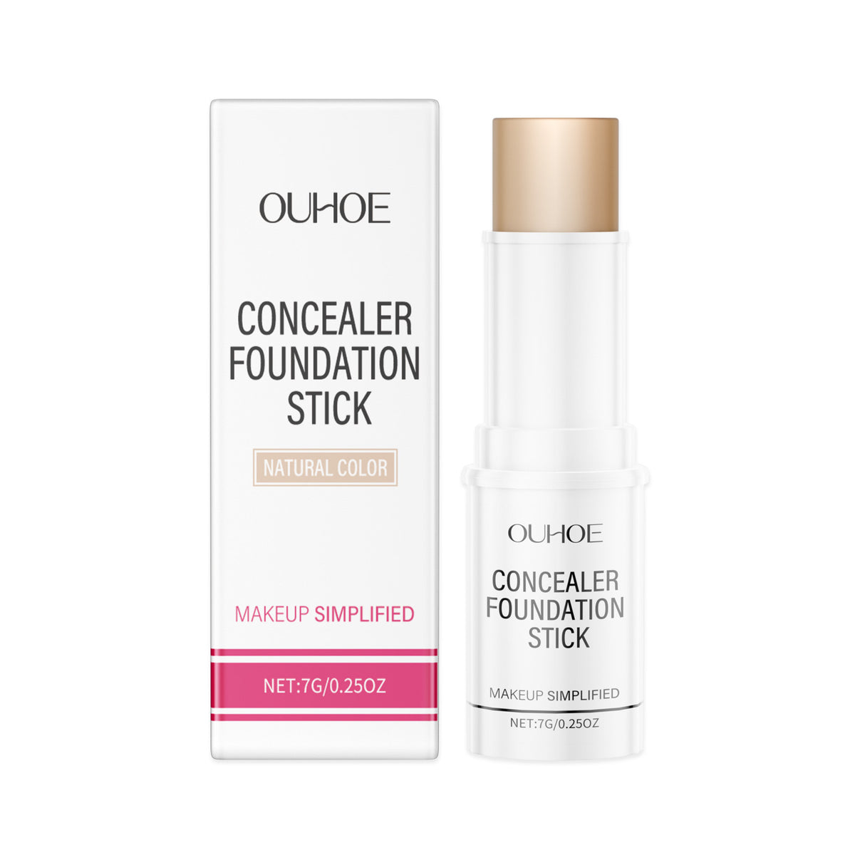 Waterproof & Sweatproof Concealer Stick Foundation - Portable 7g
