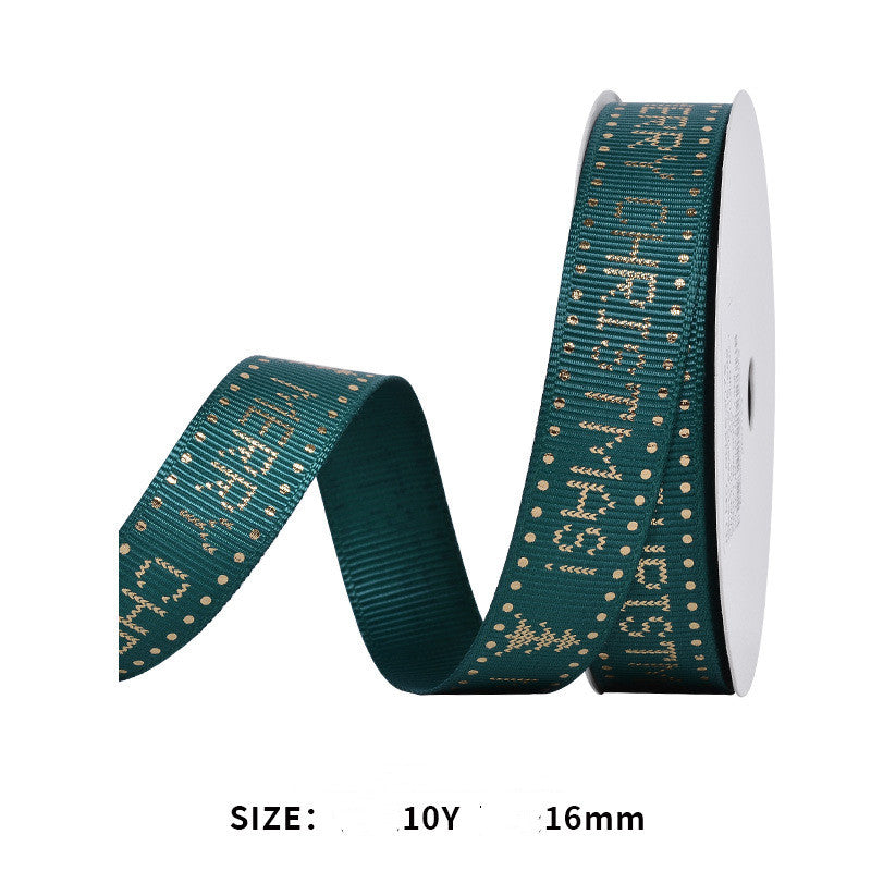 Christmas Gift Packaging Ribbon Bow Tie for Holiday Decor & Crafts