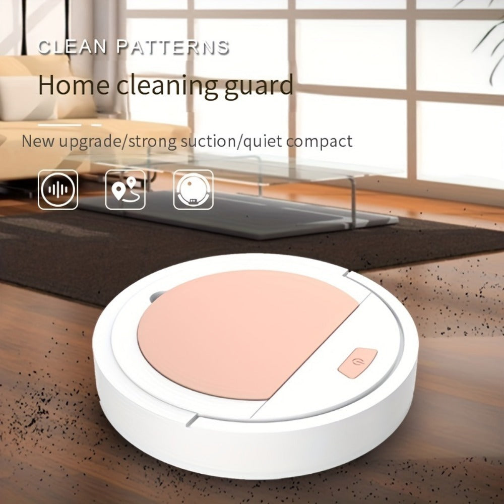 Robot Sweeping Vacuum Cleaner with Large Capacity & Low Noise - Thin Design
