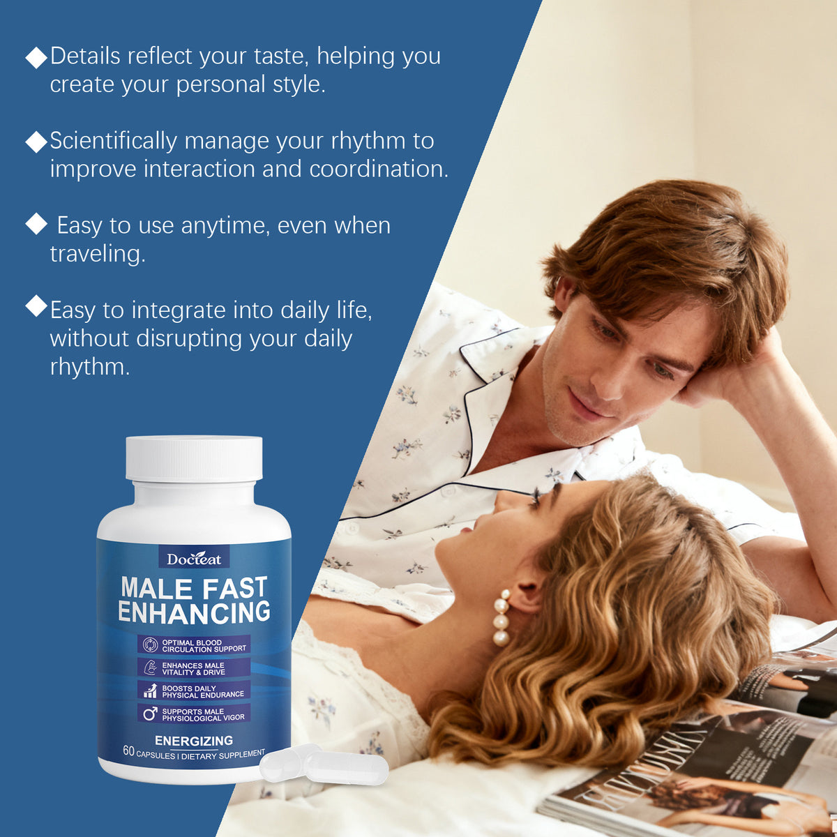 Vitamin C & Herbal Extract Capsules - 60 Count