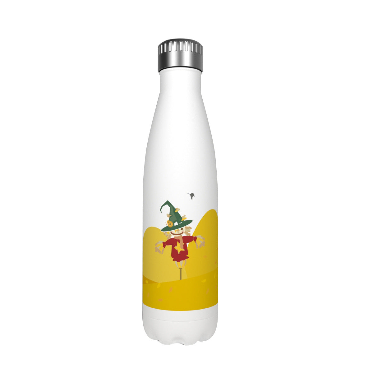 Cute Cartoon Stainless Steel Large Volume Bottle with Variety Designs