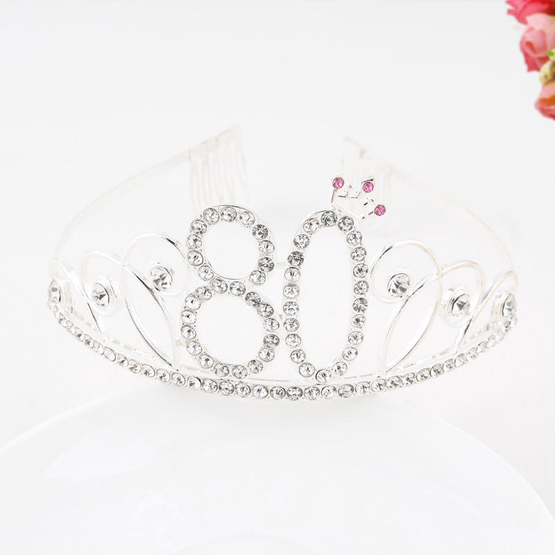Diamond Crown Hair Clip - Multiple Colors