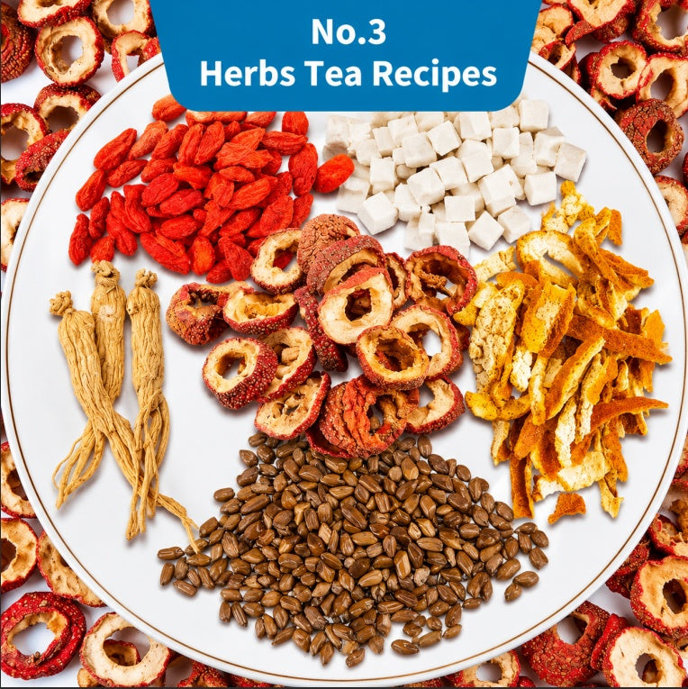 Organic Herbal Tea Bags - 10g Ginseng Hawthorn Blend