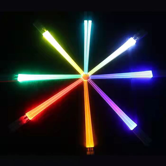 LED Light-Emitting Chopsticks - Creative Light Stick Toys for Home & Party Use