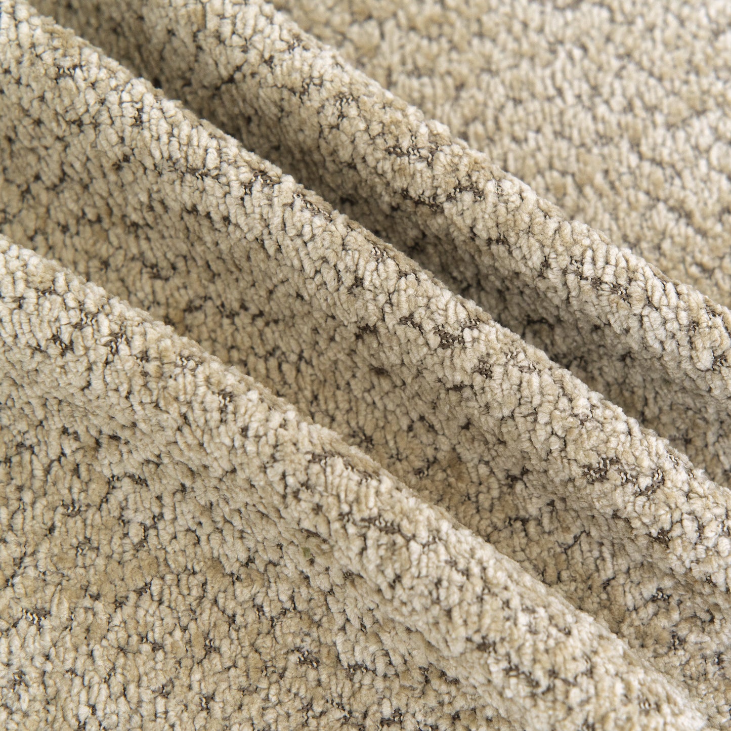 Modern Chenille Loveseat Sofa - Removable Cushion, Camel