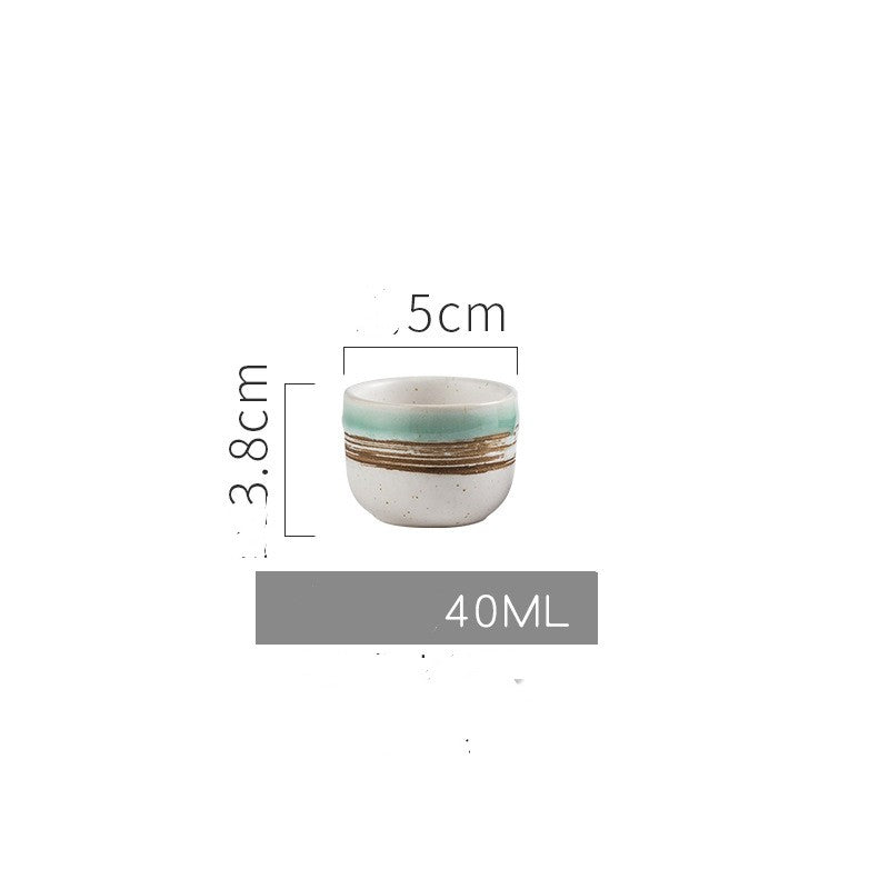 Vintage Ceramic Wine Cup - Creative Drinkware for Kitchen & Bar