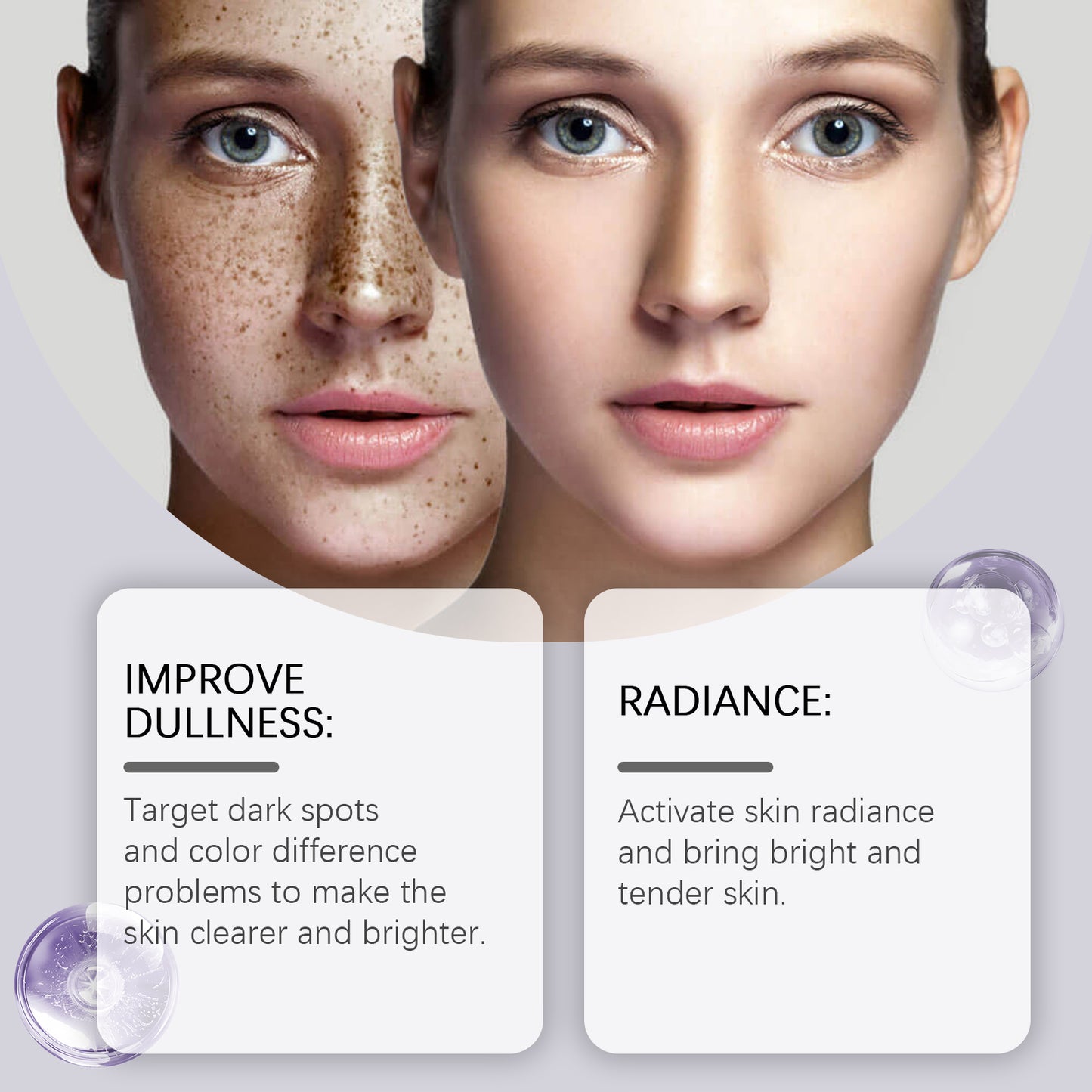 Glutathione Brightening Facial Essence - 100ml Hydrating Skin Care Serum
