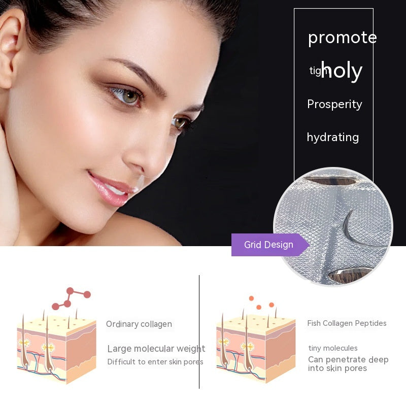 Collagen Hydrating Face Mask Set - Anti-Aging Moisturizing Skin Care, 3 Pieces