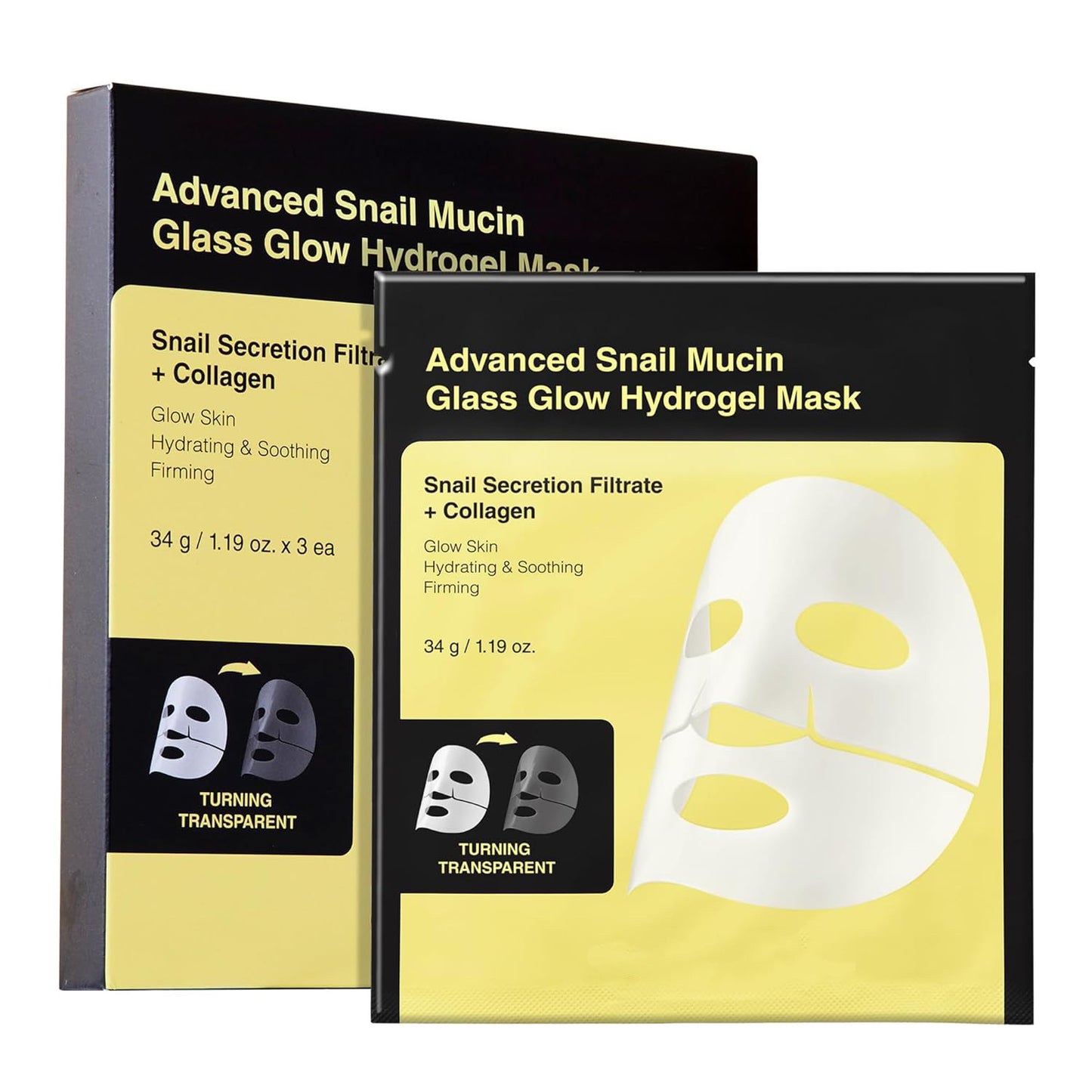 Deep Collagen Facial Mask Set - Moisturizing Skin Care for All Skin Types