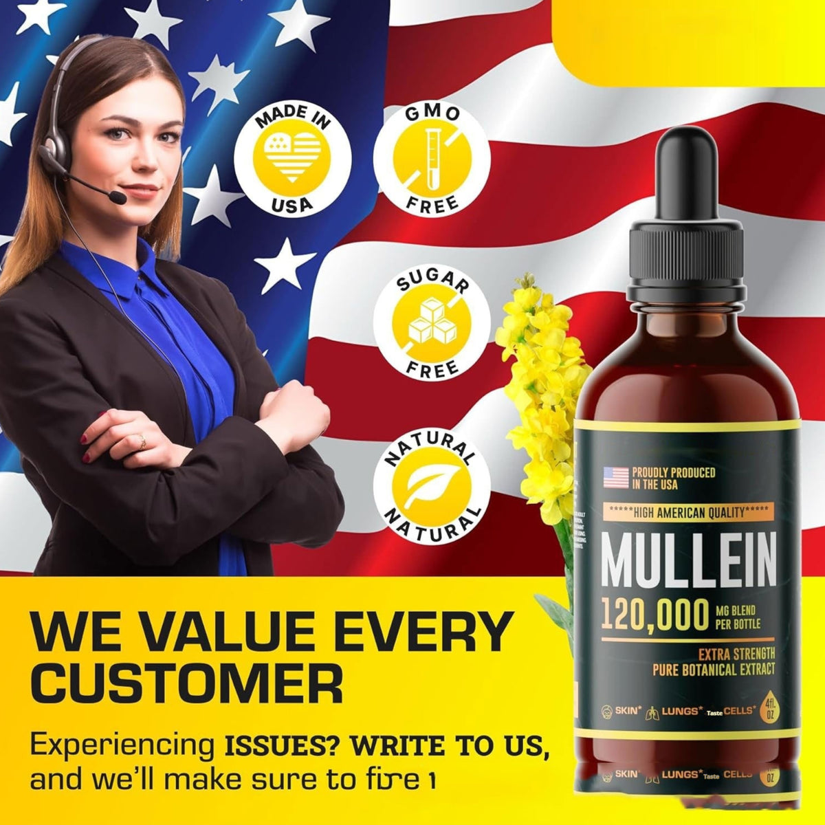Lung Health Dietary Supplement Drops - 120ml