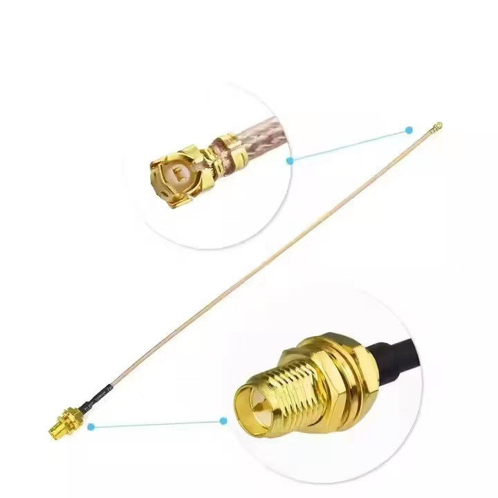 IPEX to SMA Female Adapter RF Cable Extension - Wireless Communication
