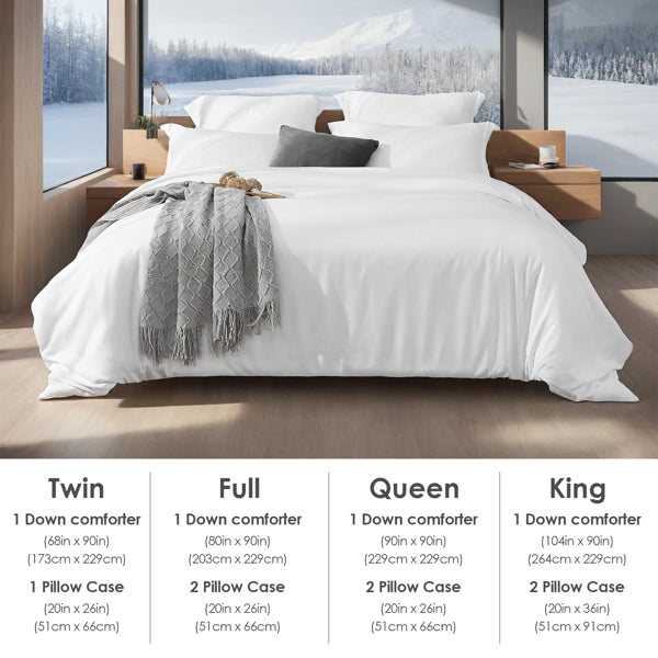 Oversized Bohemian Duvet Cover Set with 2 Pillowcases