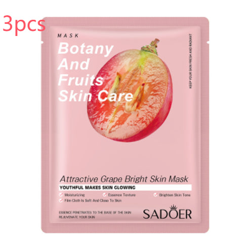 Hydrating Fruit Plant Mask - Facial Care for All Skin Types, 25g