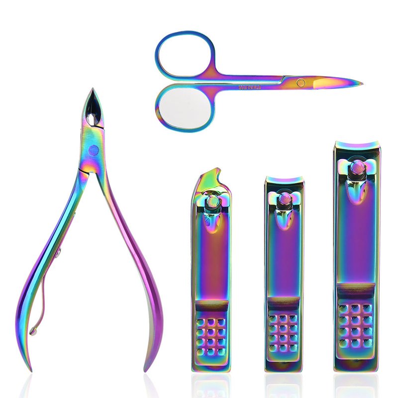 15-Piece Manicure Tool Set, Stainless Steel