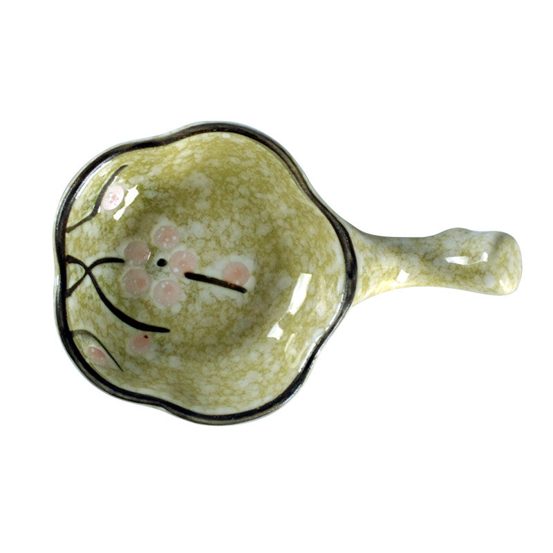 Japanese Chopstick Holder Saucer - Ceramic Tableware for Kitchen & Dining