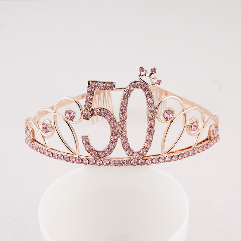 Diamond Crown Hair Clip - Multiple Colors