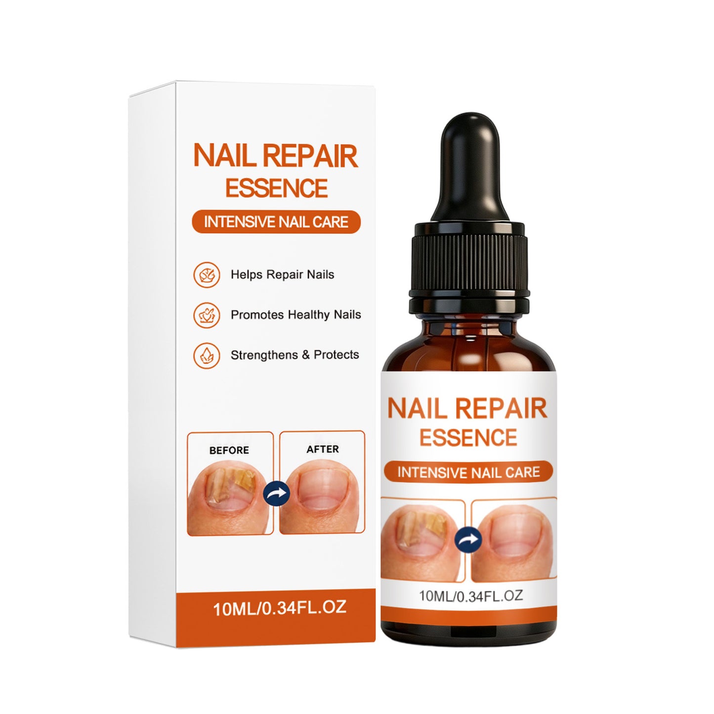 Nail Care Serum 10ml Nourishes Brightens Nails with Vitamin E & Natural Oils