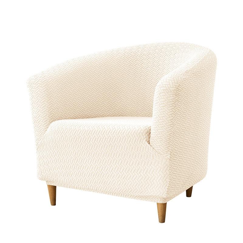 Elastic Jacquard Sofa Cover for Club Sofas - Dustproof and Modern Style