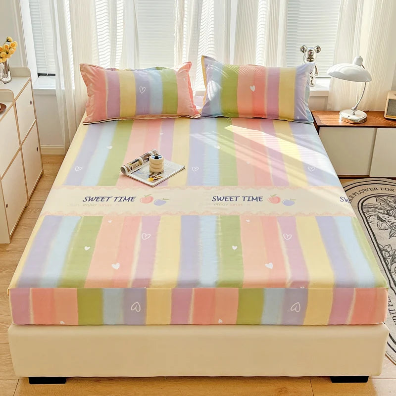 Dustproof Mattress Cover Bed Sheet Set - Multiple Styles & Sizes
