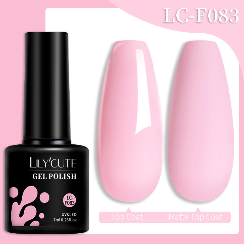 Colored Glitter Nail Glue Set for Nail Art - Waterproof & Non-Flushing