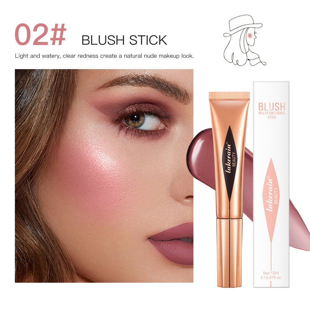 Multi Functional Cosmetic Pen Powder Blusher Highlights - 6 Colors