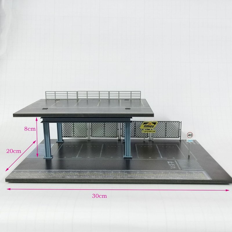 Illuminated Steel Frame Scene Model with Multiple Variants for Home Decor