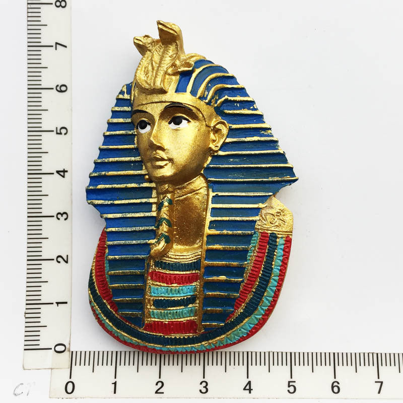 Egyptian Culture Magnetic Refrigerator Magnets Set - Classic & Landmark Designs