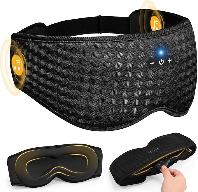Breathable Adjustable Bubble Net Eye Mask for Sleep and Relaxation