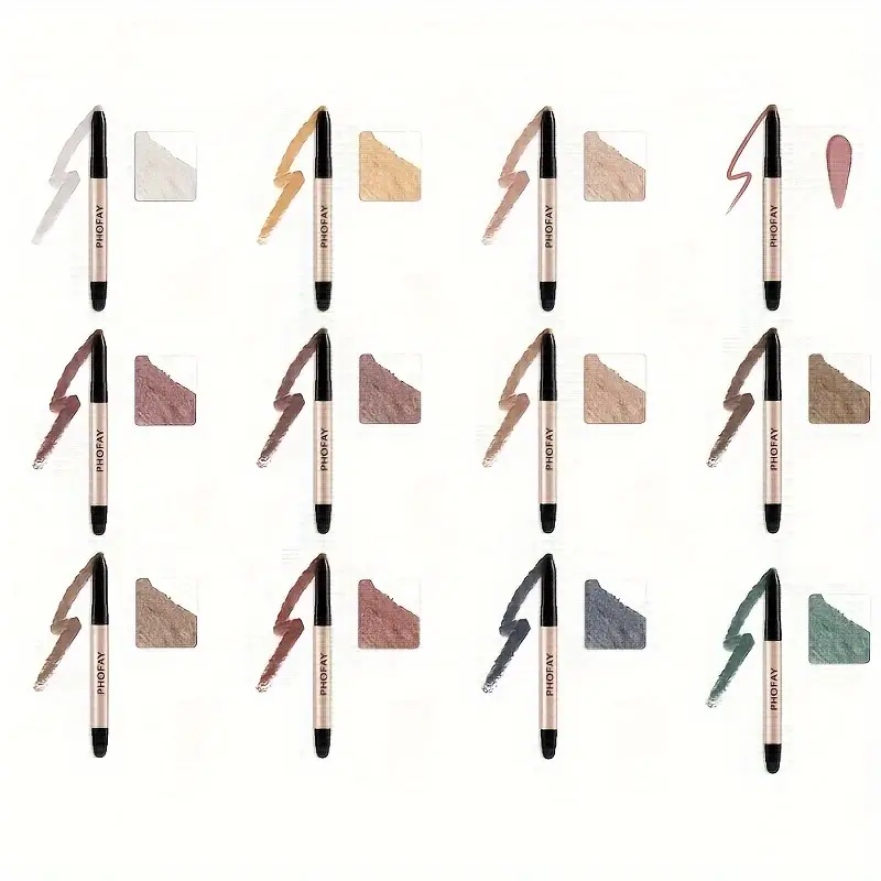 Waterproof Eyeshadow Stick - Long-Lasting Cream Eyeshadow Pen