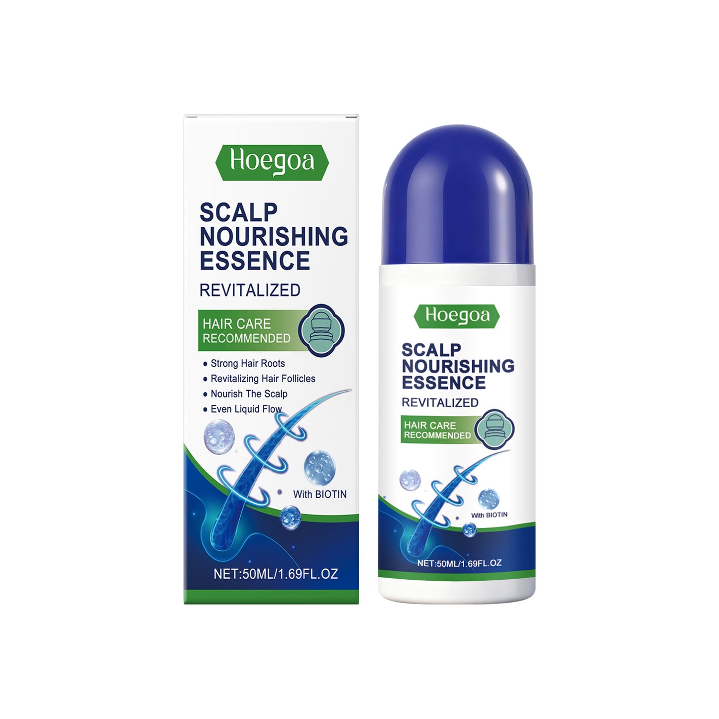 Scalp Nourishing Roll-On - 50ml Hair & Skin Care Treatment