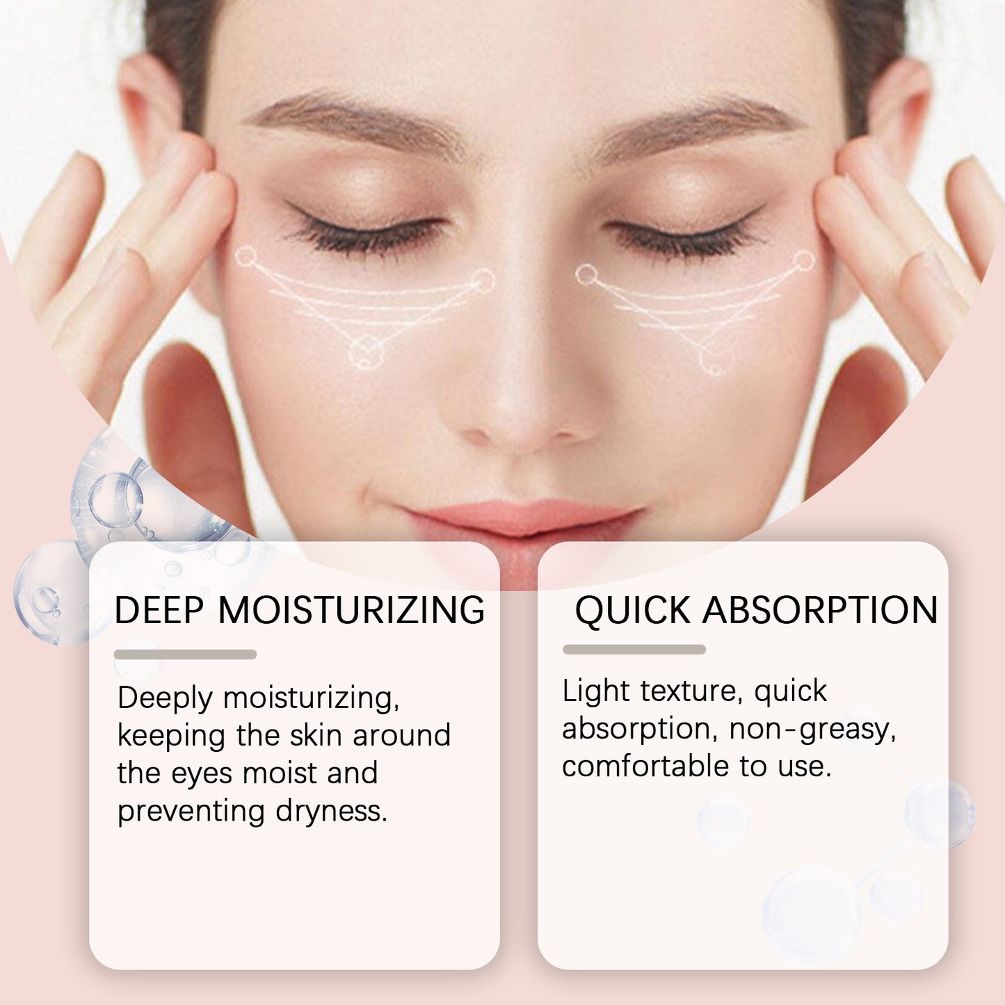 Moisturizing Eye Care Ampoule Serum - Vitamin C & Niacinamide, 15ml