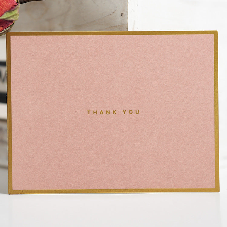Bronzing Border Business Invitation Cards - Small Card Assortment