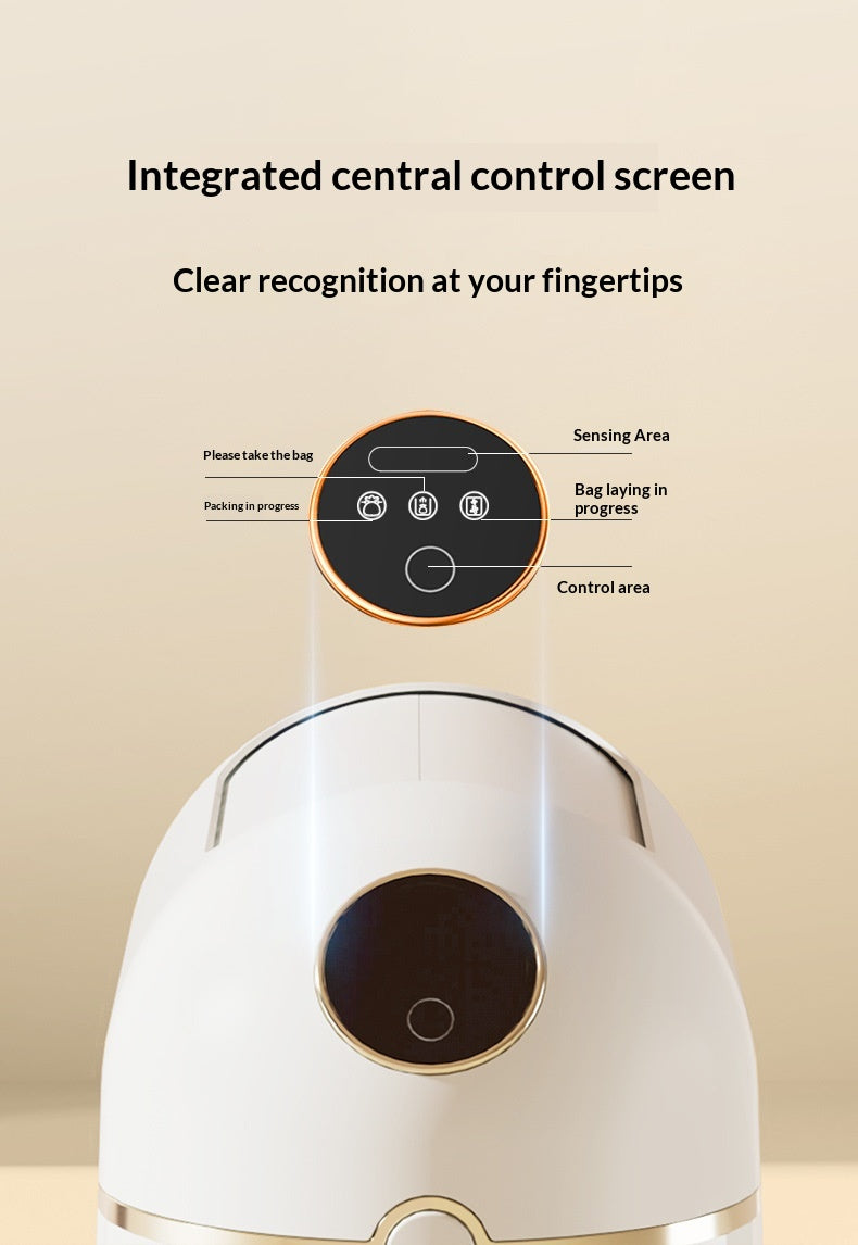 Automatic Household Induction Trash Can with 10L Capacity - Smart Sensor Bin