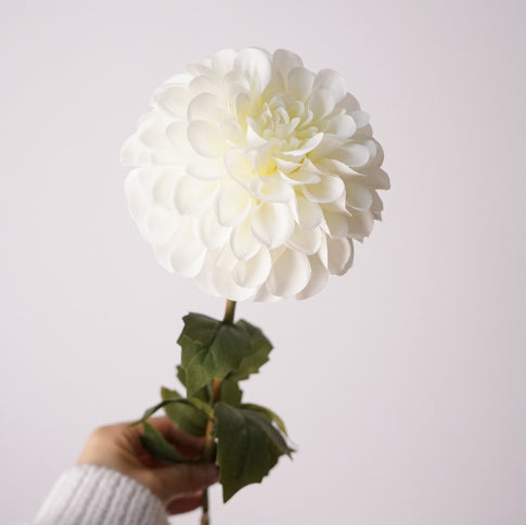 Double-Flowered Artificial Dahlia Flower for Wedding & Garden Decor