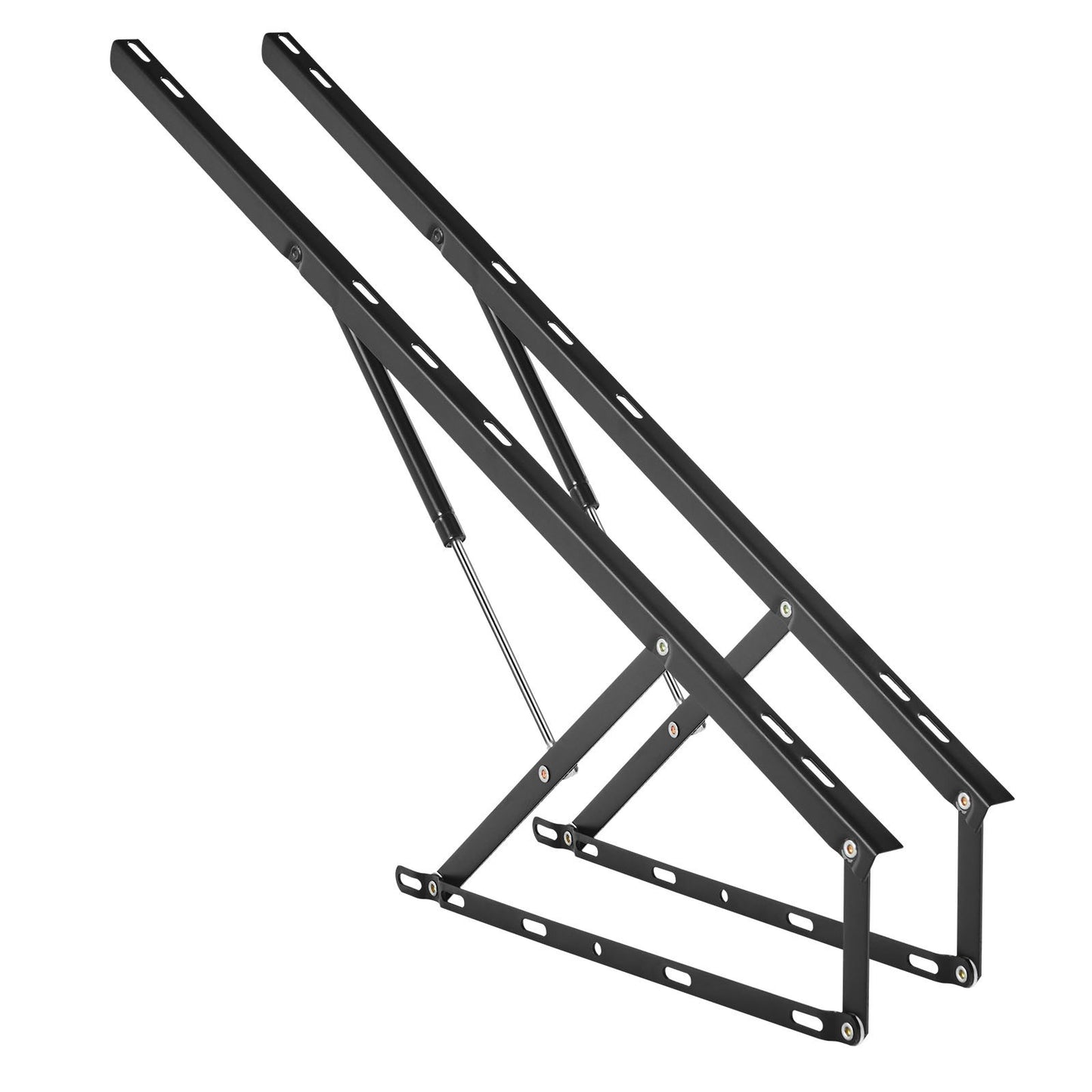 Wall Bed Lift Support Hardware 59x71 Inches Black Carbon Steel Durable Mechanism