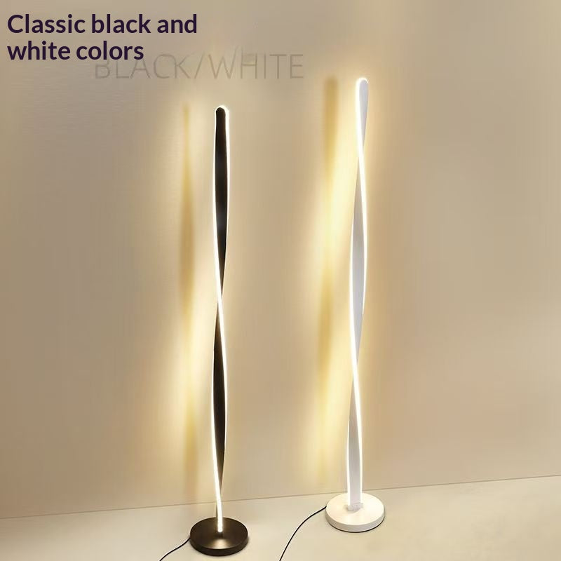 Modern Floor Lamp - Minimalist Bedside & Living Room Lighting