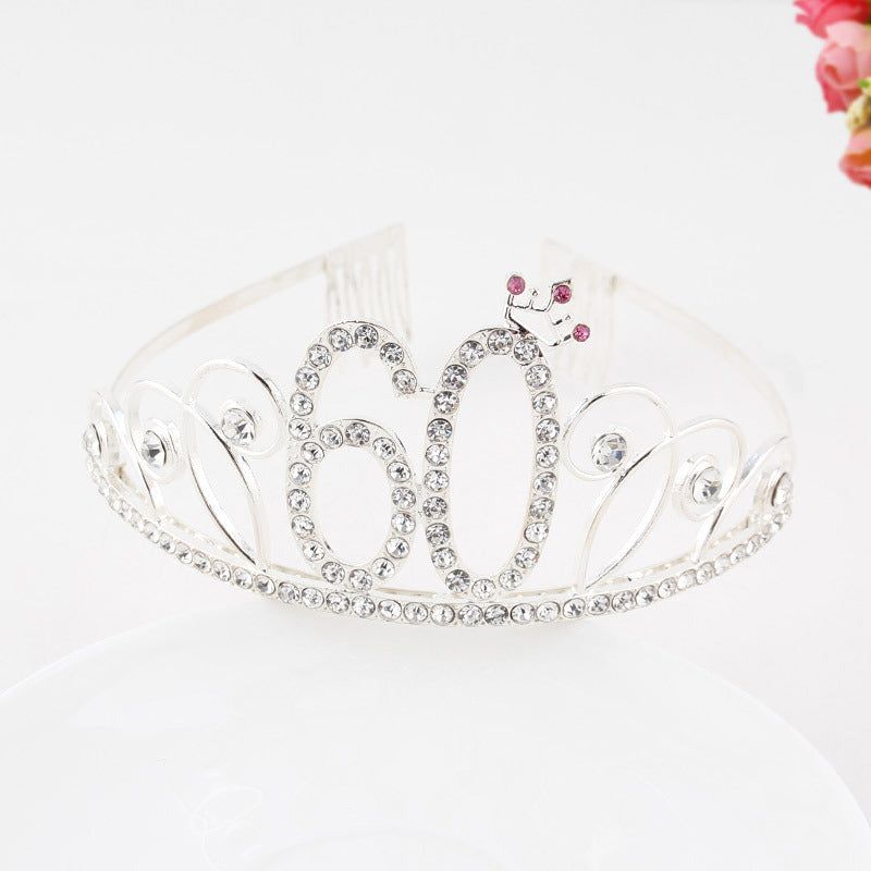 Diamond Crown Hair Clip - Multiple Colors
