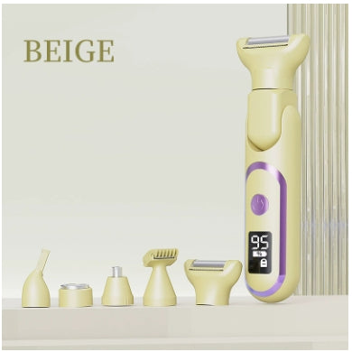 5-Head Electric Hair Removal Trimmer for Women