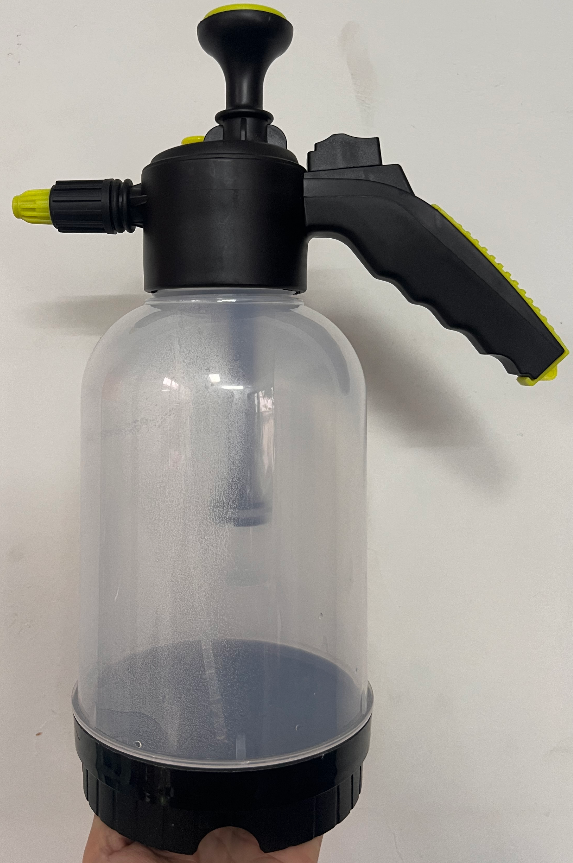 2L Gardening Watering Can Black PP Garden Tool