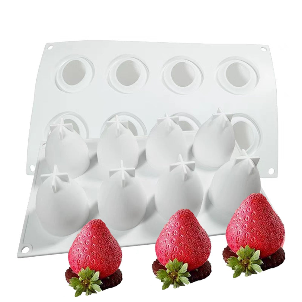 Silicone Fruit Candle Mold for Baking and Crafting - Assorted Shapes & Sizes