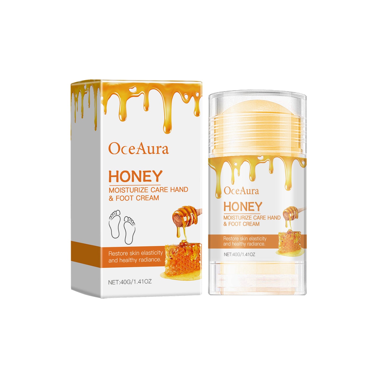 Honey Foot Moisturizing Repair Cream - Cracked Heel & Dry Skin Treatment