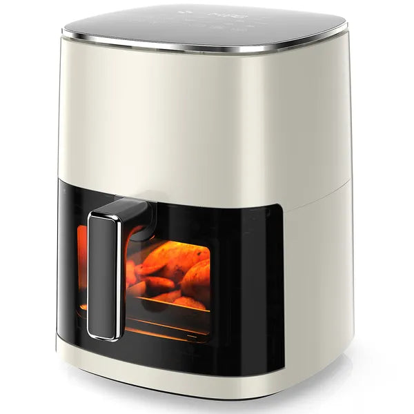 6 Quart Air Fryer with Window - 12-in-1 Cooking Features