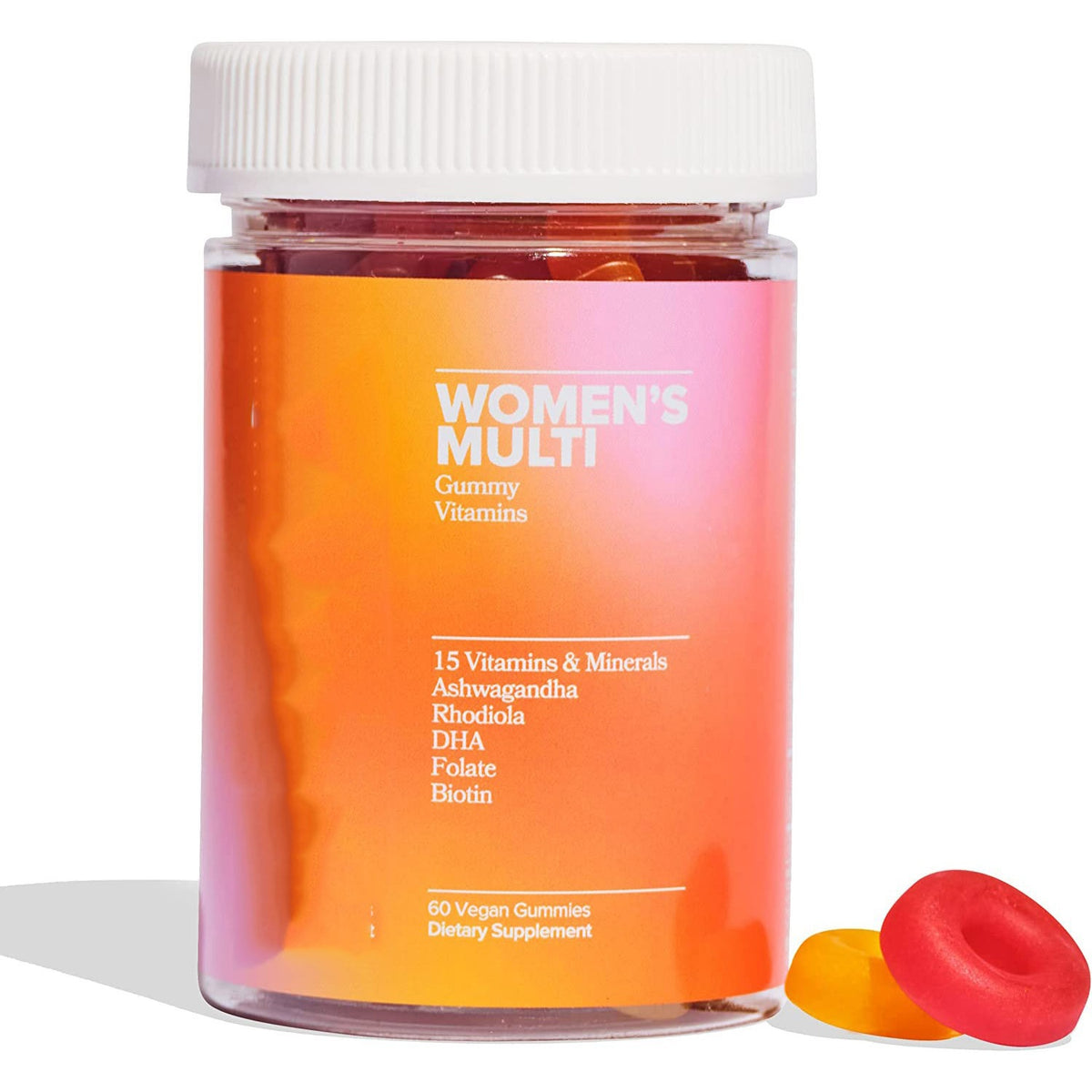 Probiotic Gummies - 60 Soft Candy Vitamins for Adults