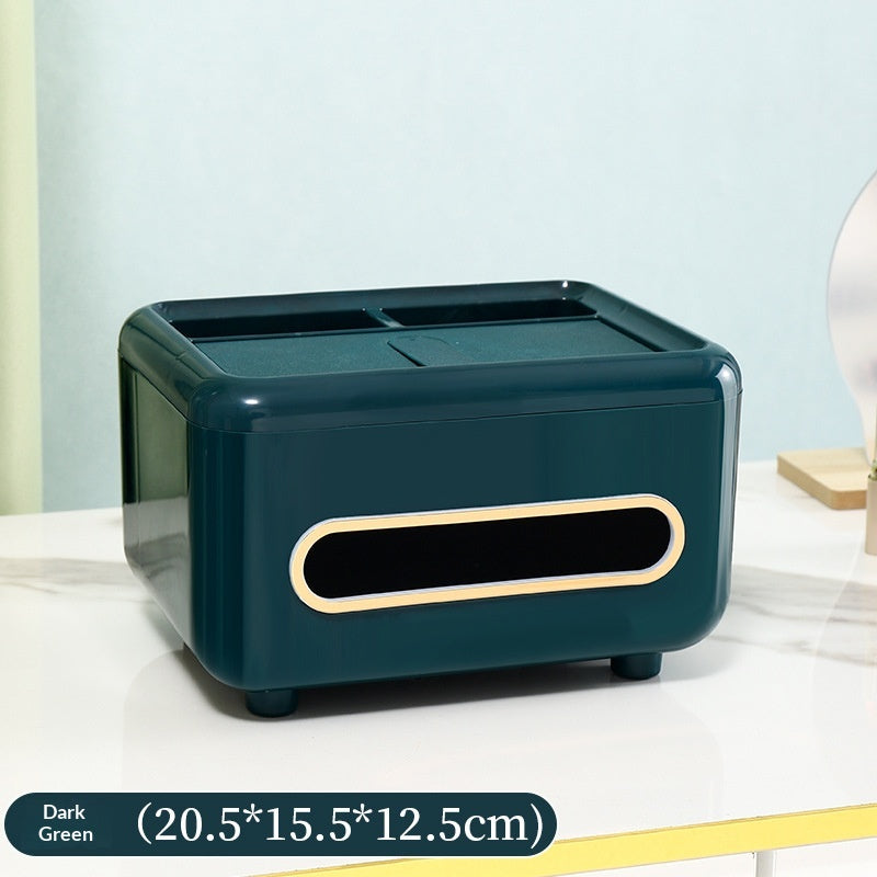 Luxury Desktop Tissue Box – Modern Home Office & Living Room Decor