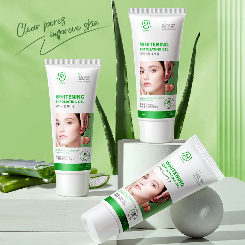Whitening Exfoliating Gel 60g for Facial Care - Brightening Skincare Treatment